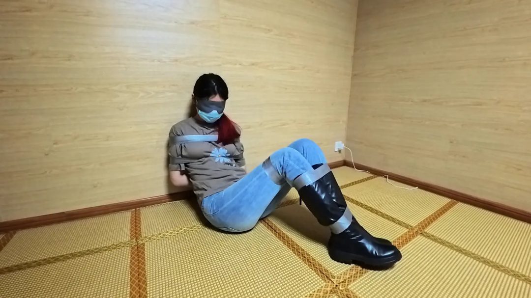 银色胶带拘束！-3