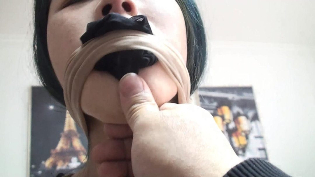 逍遥定拍~猥琐男第一人称视角持枪入室劫持大美女韩懿01;原味堵嘴,迷晕,白丝TK-8