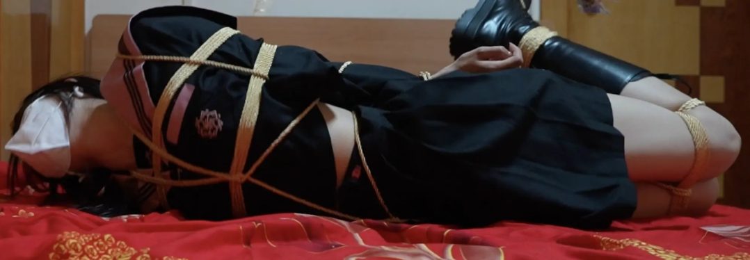 新人佳佳第二次束缚放置挣扎-3