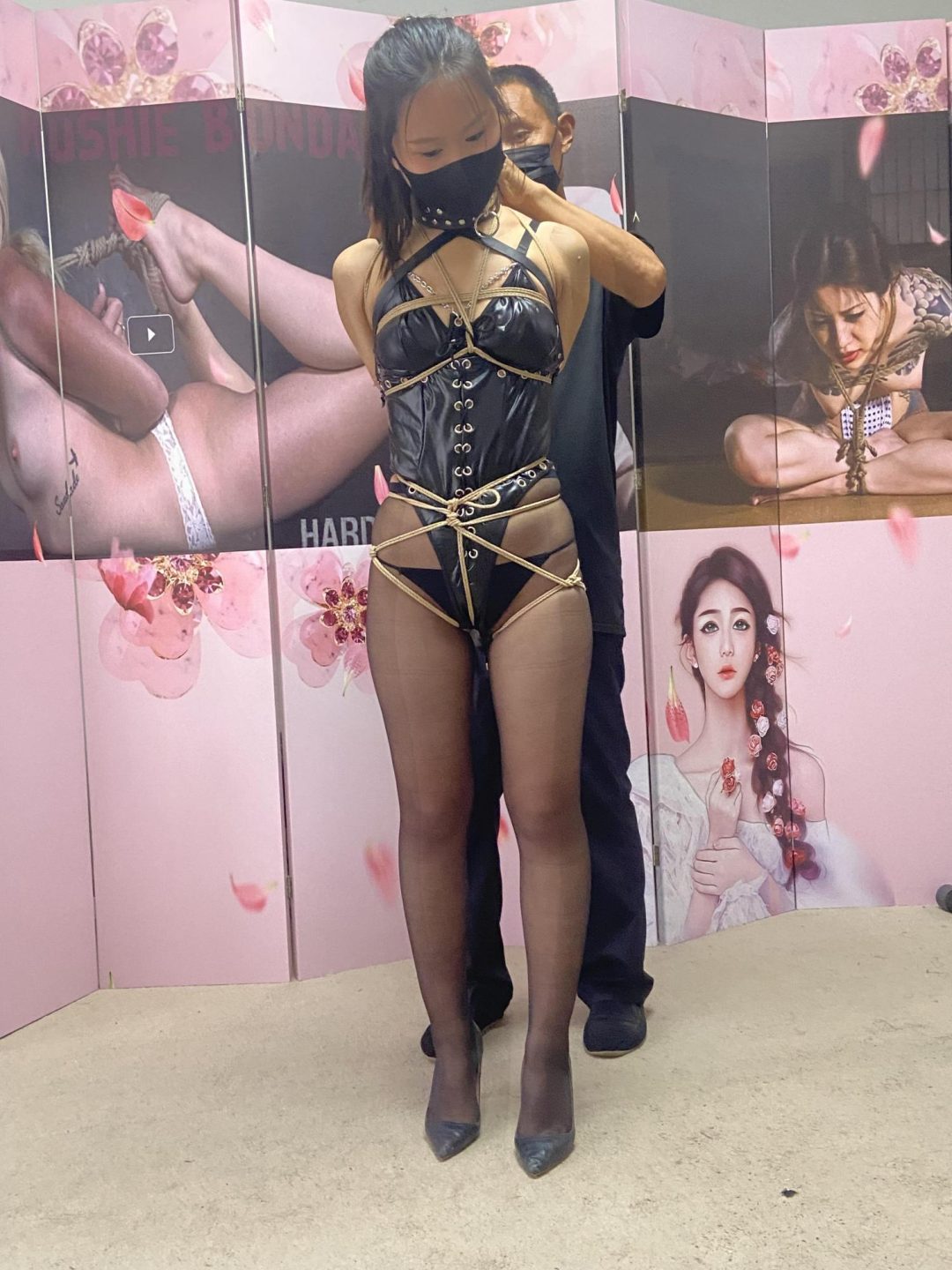 逍遥工作室最新定拍陈静 皮革-1