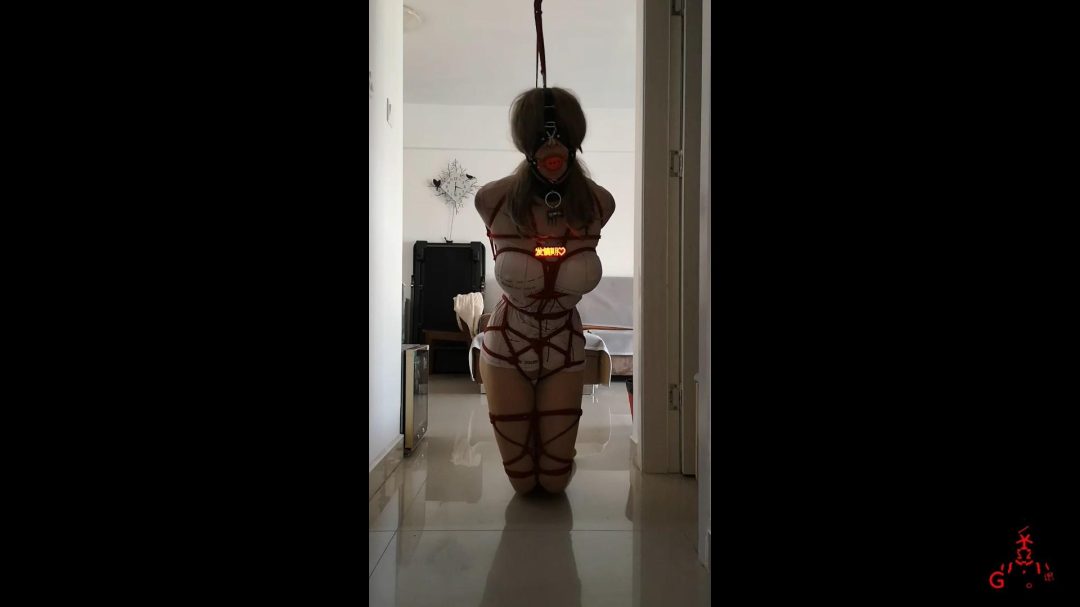 CD伪娘小诡的自缚 半夜捆绑溜达的小伪娘-2