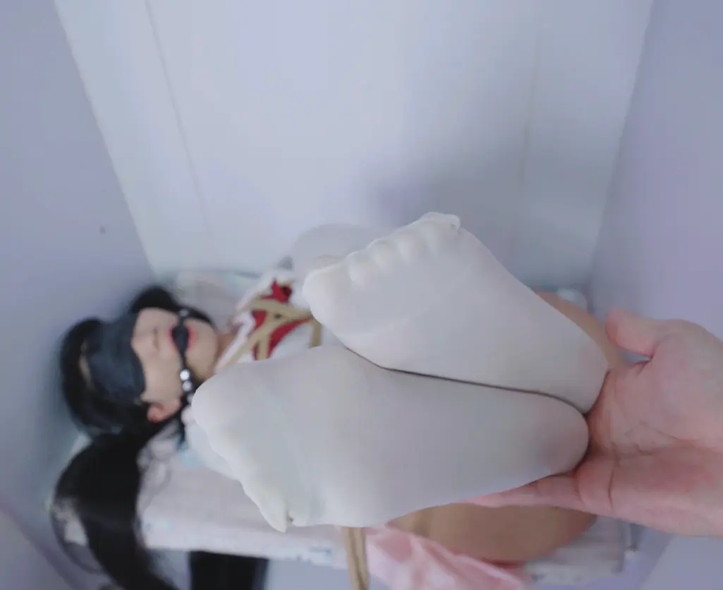 白丝JK，衣柜捆绑-4