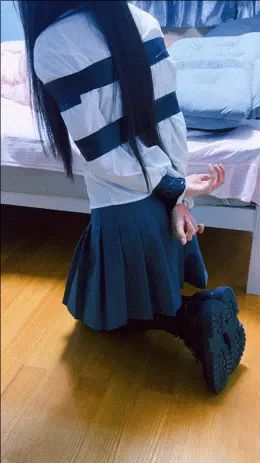 全身被胶带捆绑的体验-3