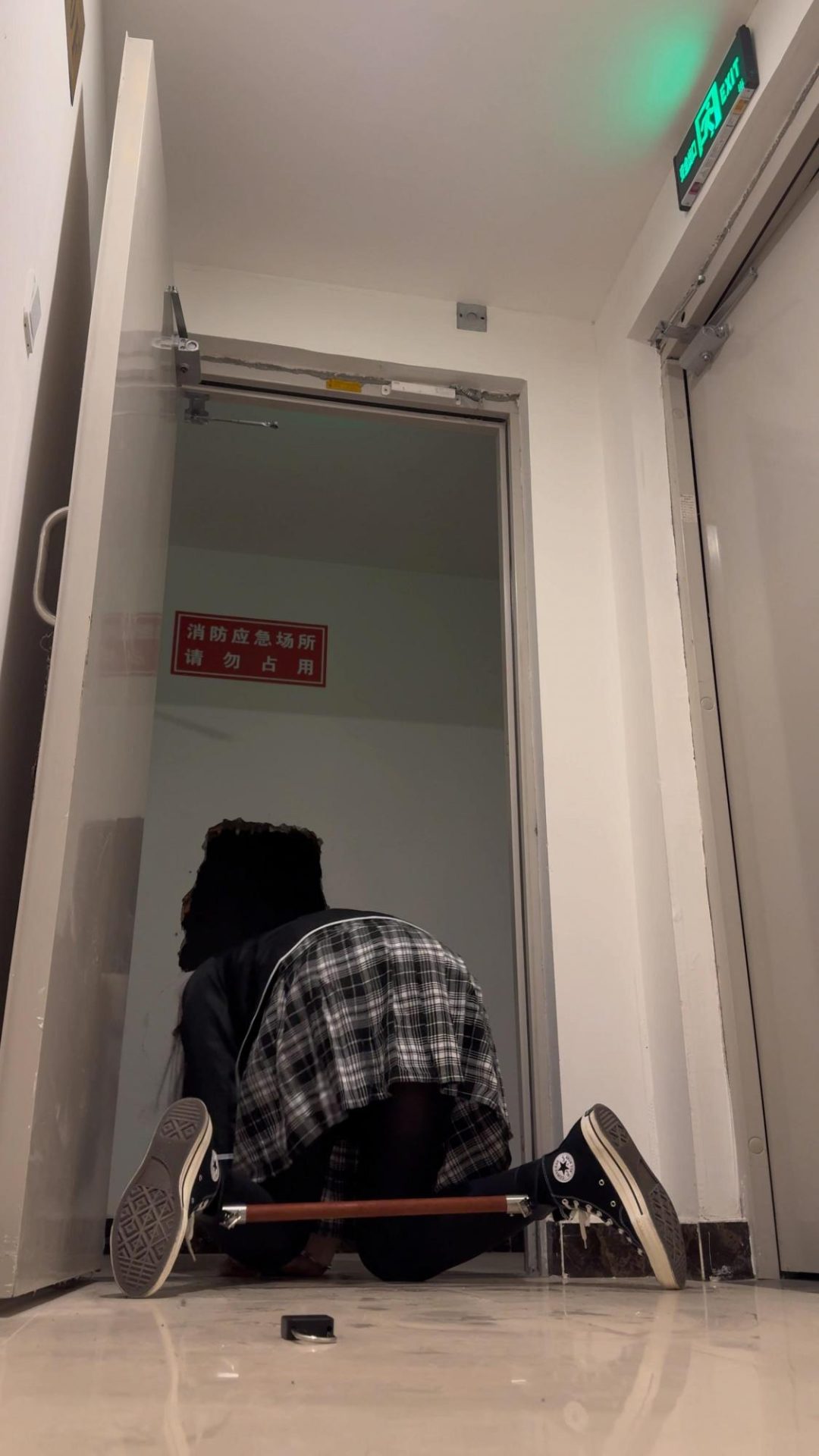 楼道JK帆布鞋分腿器吊缚SubM-7