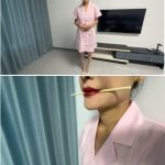 美女护士的日常素质训练 腿间夹纸 咬筷子流口水 丝袜堵嘴