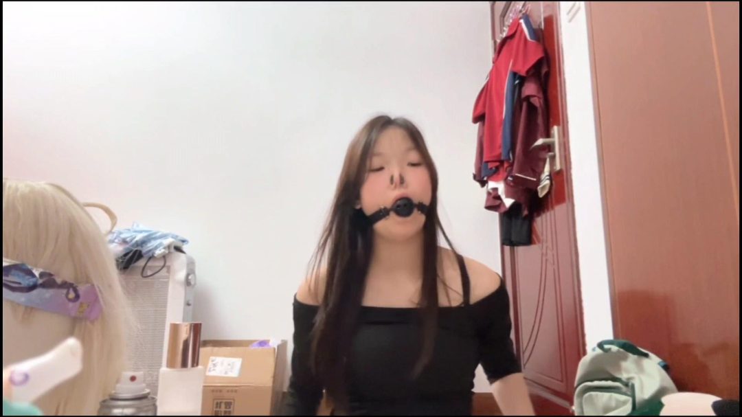 模特果果鼻夹 口球口水玩弄-2