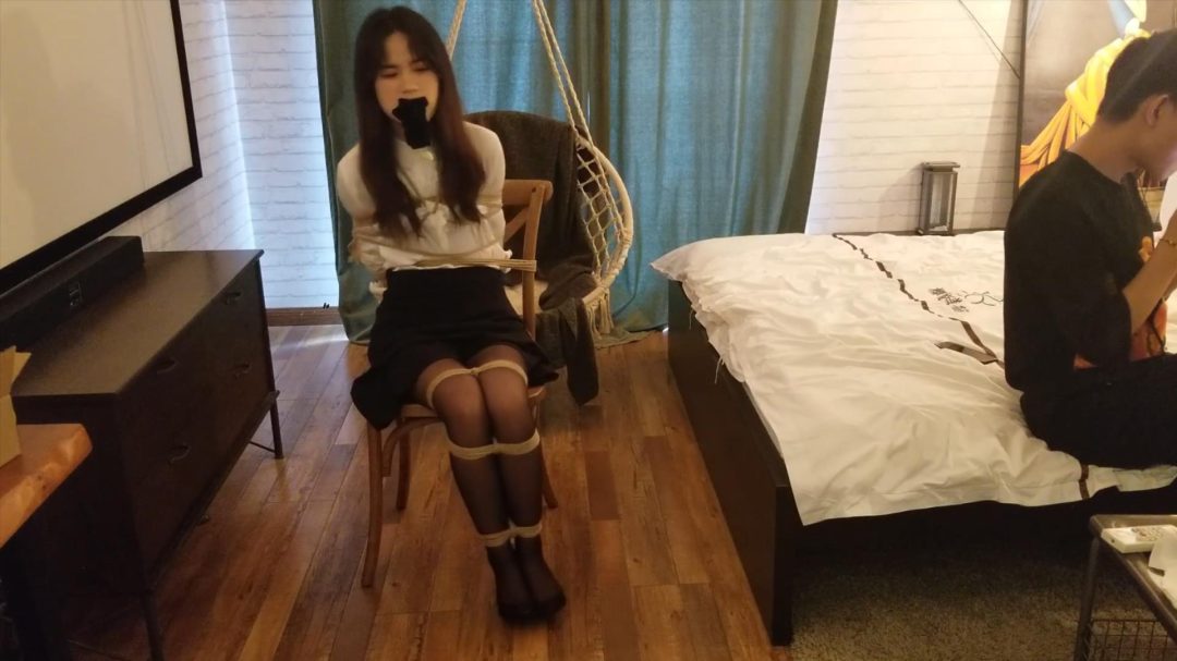 美女葡萄的绸缎白手套体验（下部）-6