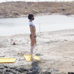 体操服踩泥陷泥