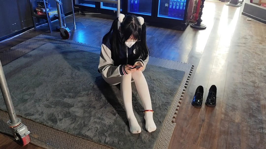 兔兔小钰双人校服 女调女 双人剧情 女m反攻 胶带-2
