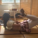 【柚里】南娘柚里面试绳艺公司，被要求换超短裙jk自缚，柚里因为放心就打了死结但hr突然离开让柚里独自无限期挣扎解脱…柚里能否脱出呢～
