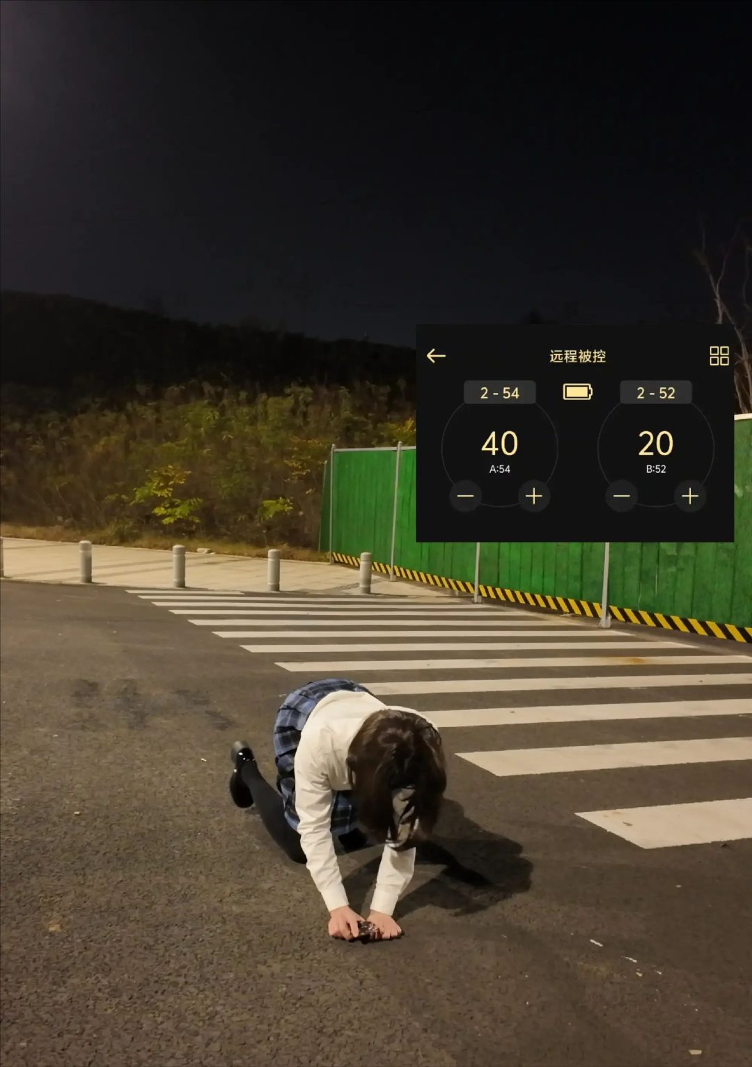 户外JK郊狼过马路挑战SubM-3