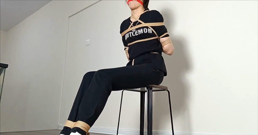 文静试镜第一集：有点狠的后观音、有点坏的股绳，束手束脚的动态测试，美艳口球、晶莹口水-6