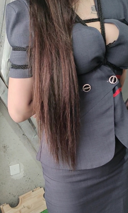 制服、美女、大奶、日式捆绑初体验-6