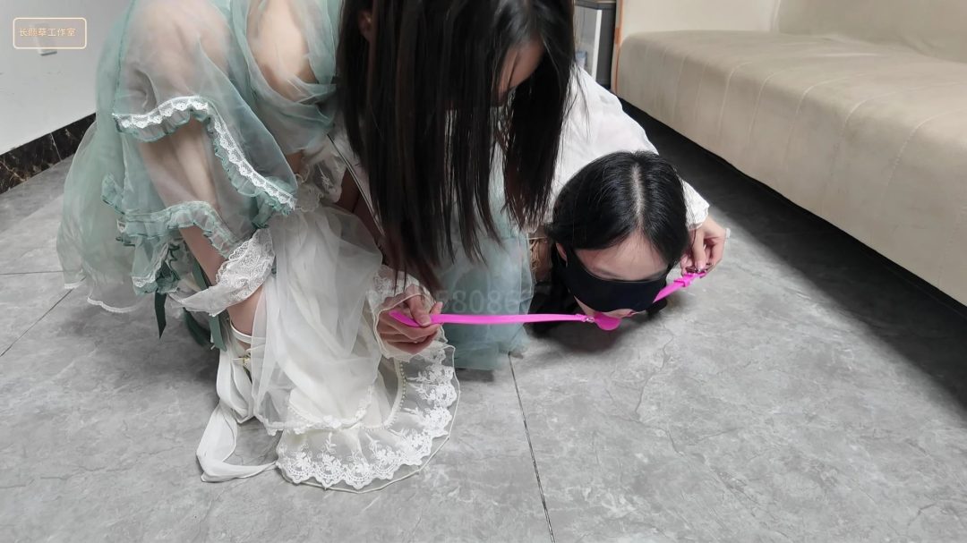 女调女 双子服装 tk口球驷马后高手-6