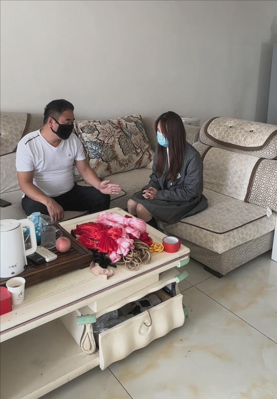 气质美女线 验捆绑绸带篇-2