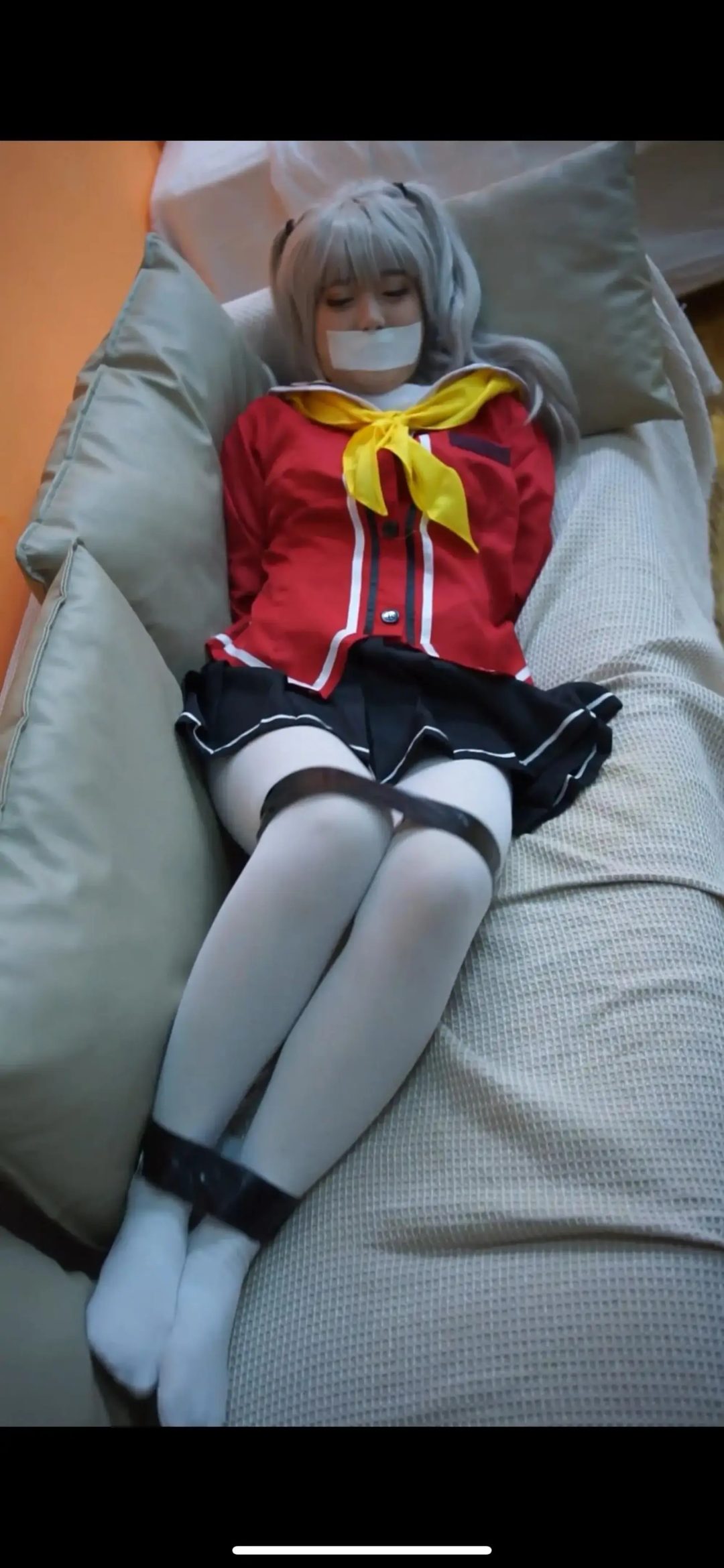 友利奈绪遭遇入室捆绑！-4