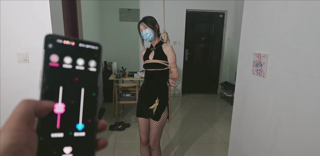 《GD绳束》模特桃桃 剧情 《面试风波》(强行站立+真空+腿软+后面有彩蛋)-5