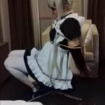 娘白丝双马尾女仆 捆绑TK