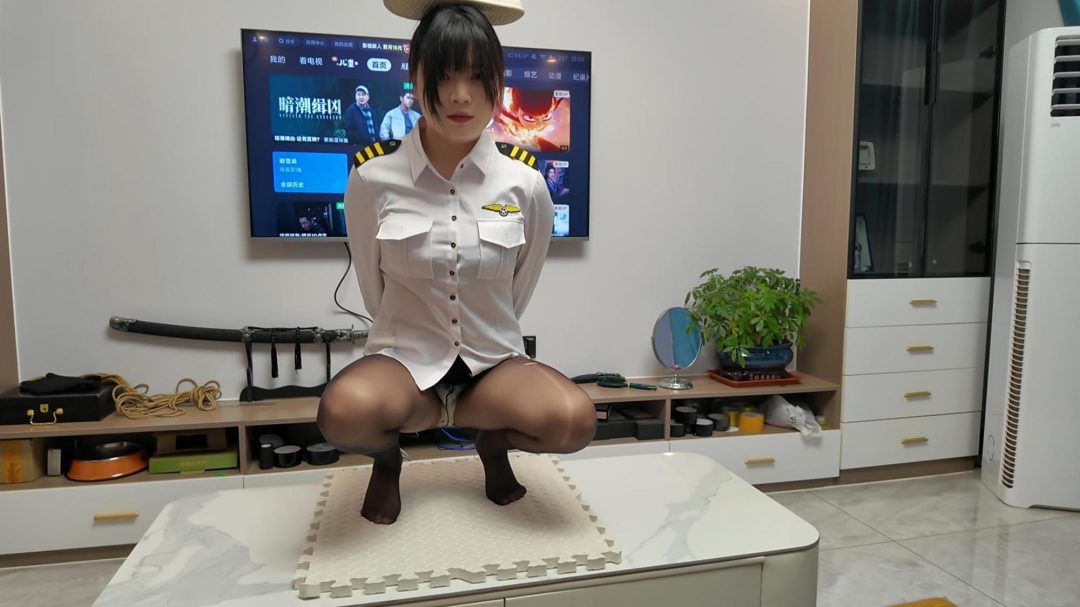 惩罚小文鞋底打耳光-2