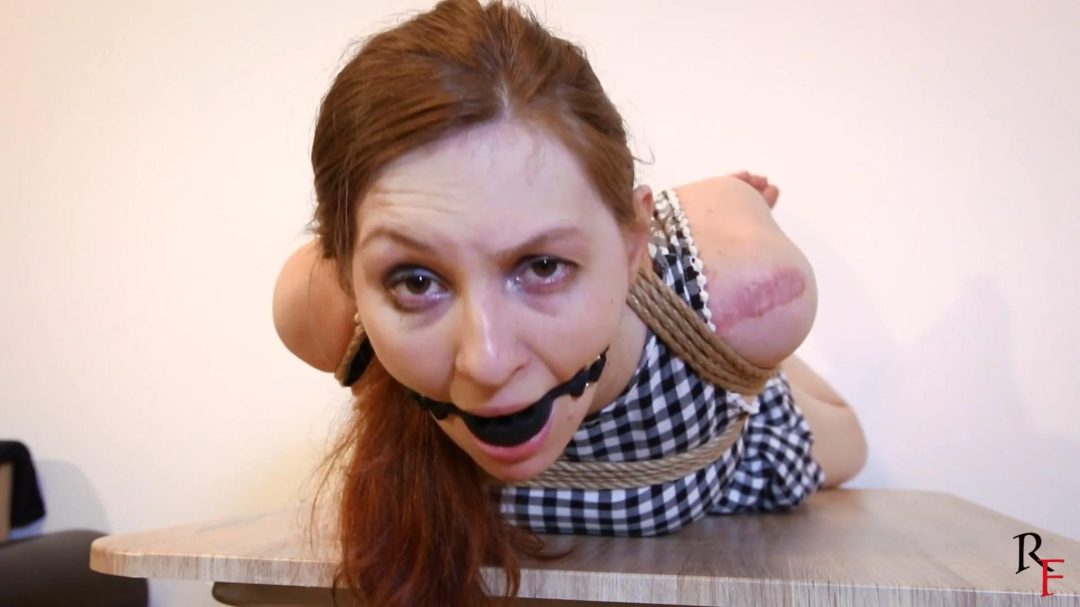 Vedrana first time rope hogtied-2 Vedrana first time rope hogtied-2