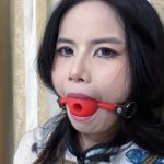 定拍之蓝旗袍肉丝袜日式捆绑股绳全身紧缚挣扎