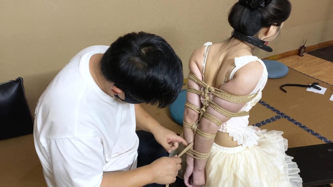 山鬼工作室 动动深喉口球老虎凳定拍 下集-5
