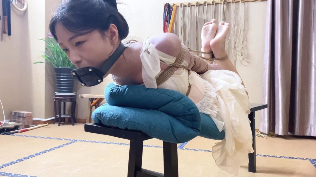 山鬼工作室 动动深喉口球老虎凳定拍 下集-4