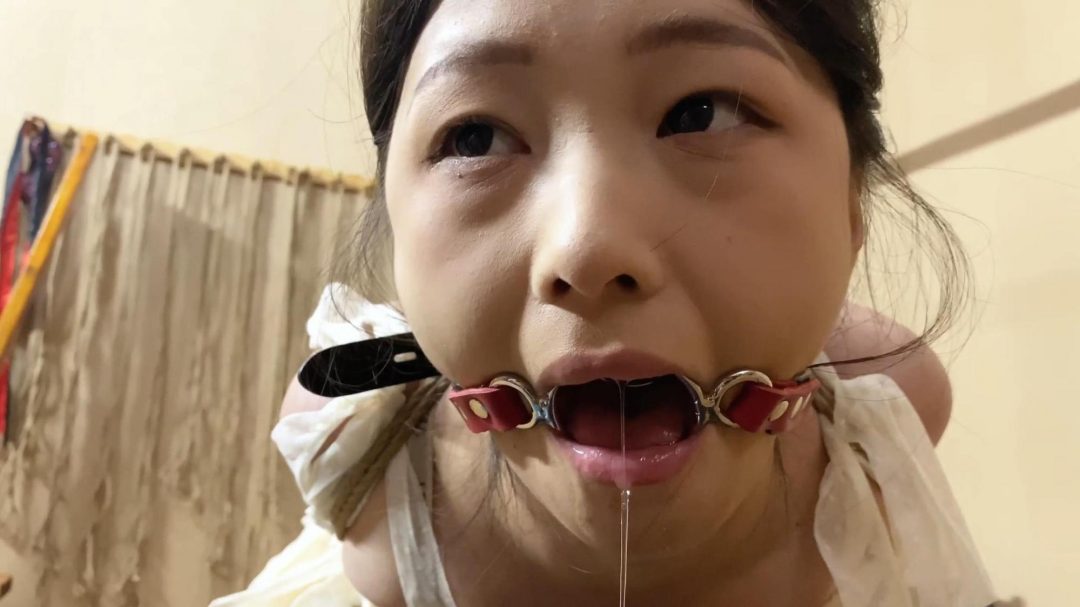 山鬼工作室 动动深喉口球老虎凳定拍 下集-3