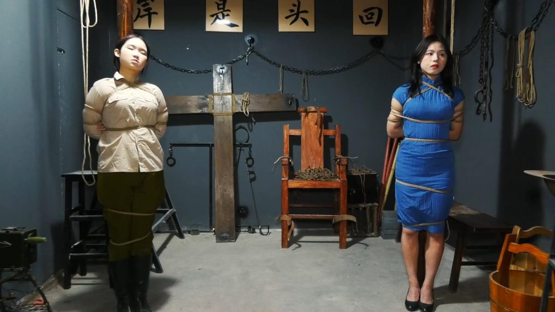 【影视级女烈大片】定拍转公映《卧底忠魂》 卧底苏晴将获取的布防图传递给接头人林溪时不慎被军统抓捕两人经历各种酷刑英勇就义-5