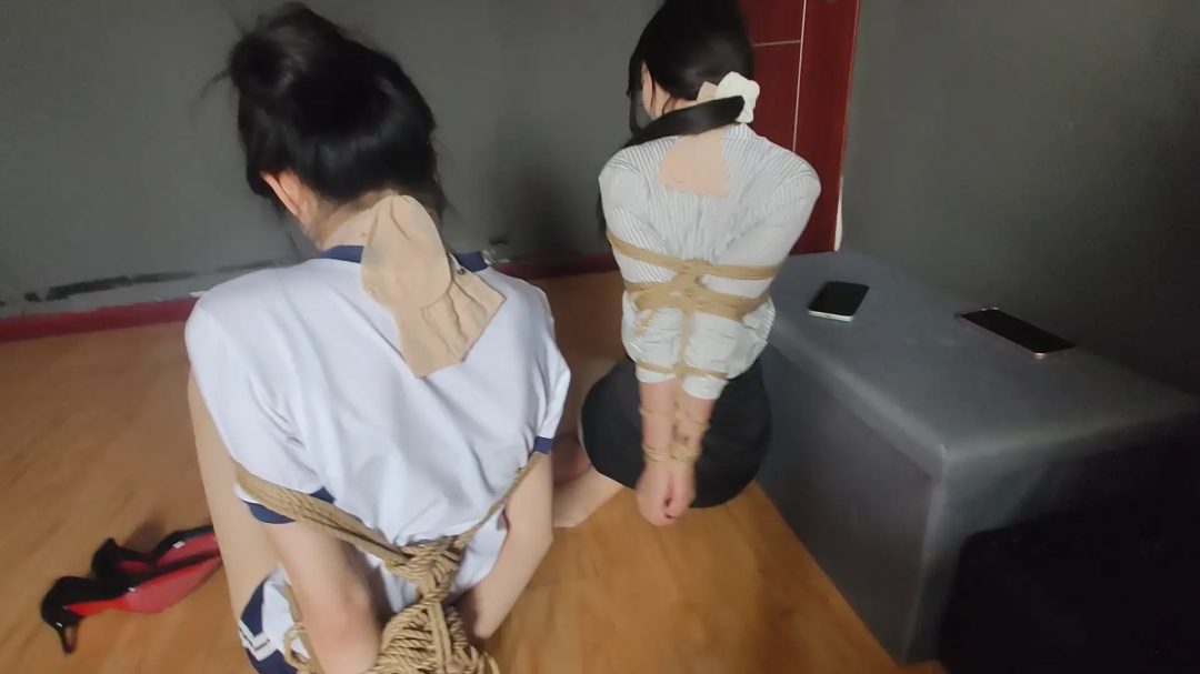 秦韵绳屋定制 《师生紧缚脱缚全过程》-7