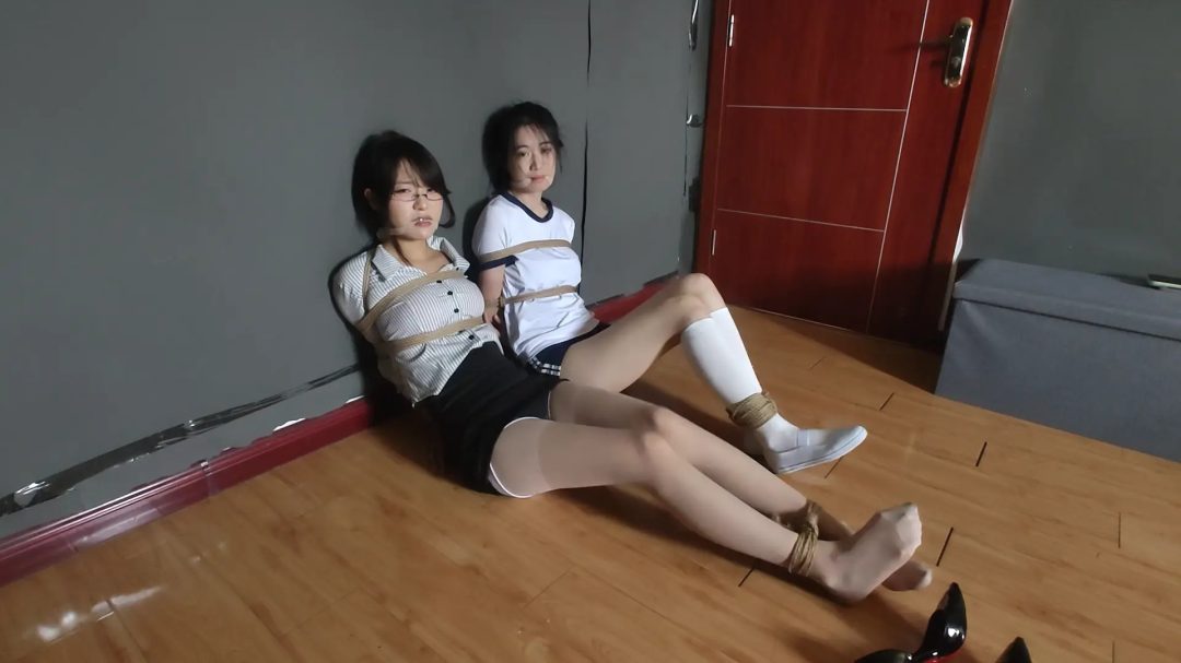 秦韵绳屋定制 《师生紧缚脱缚全过程》-2