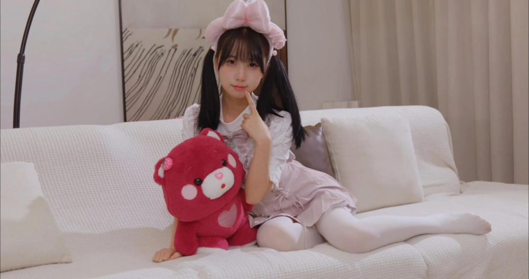 【袜得肤原创摄影】安娜厚白丝洛丽塔两套加长臻享版-2