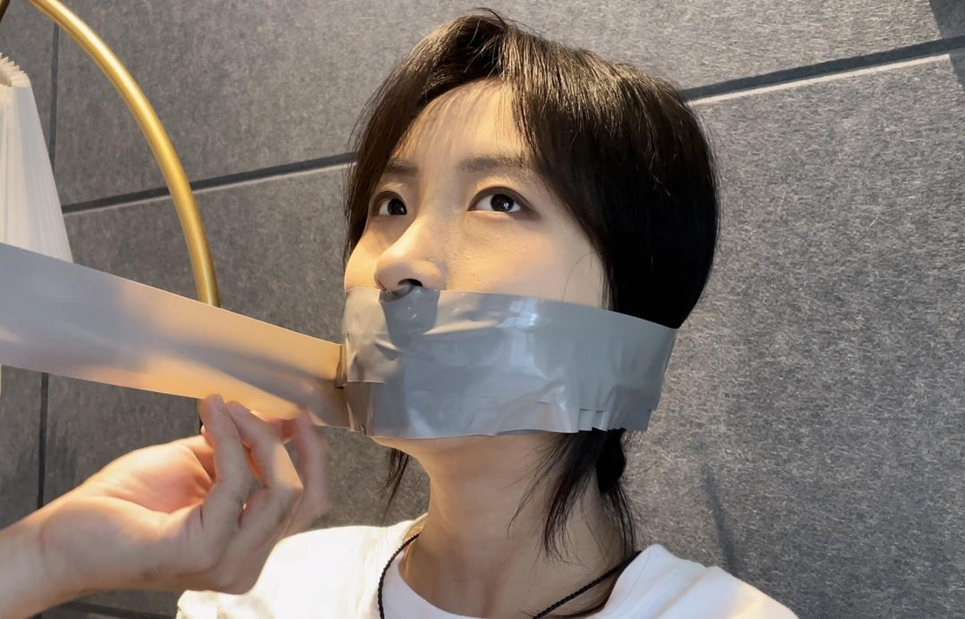 【缚艺录】【小媛】双重胶带捆绑-5
