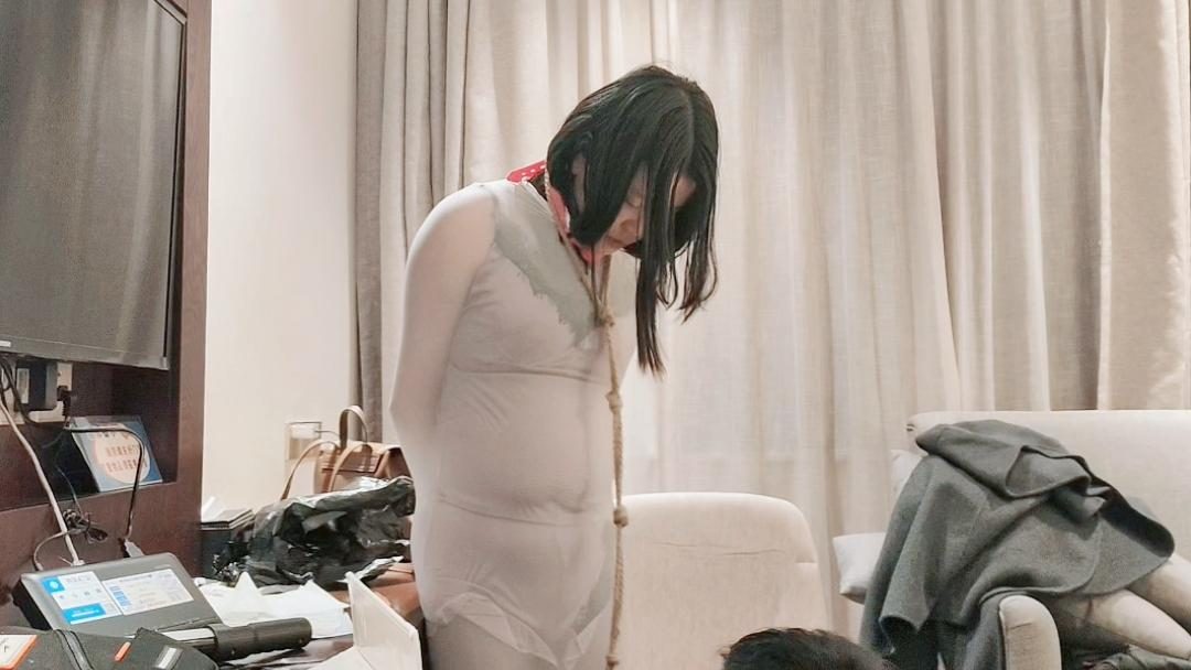 睡衣女孩的全包龟甲挣扎-6
