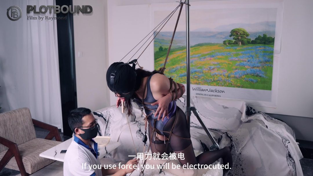 【PlotBound】（精品剧情）女神老师不可能是M（第五集）:被不知情的学生弄成最折磨的造型-7