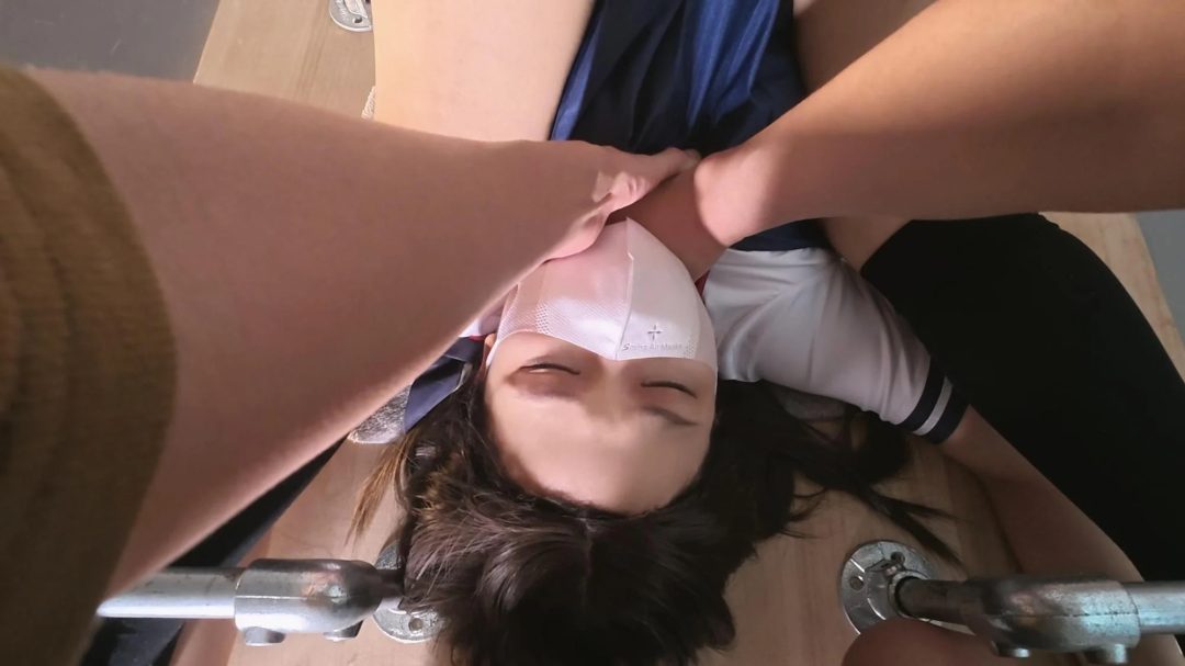 捆绑高木同学，强制揉胸TK全身，极限姿势-1