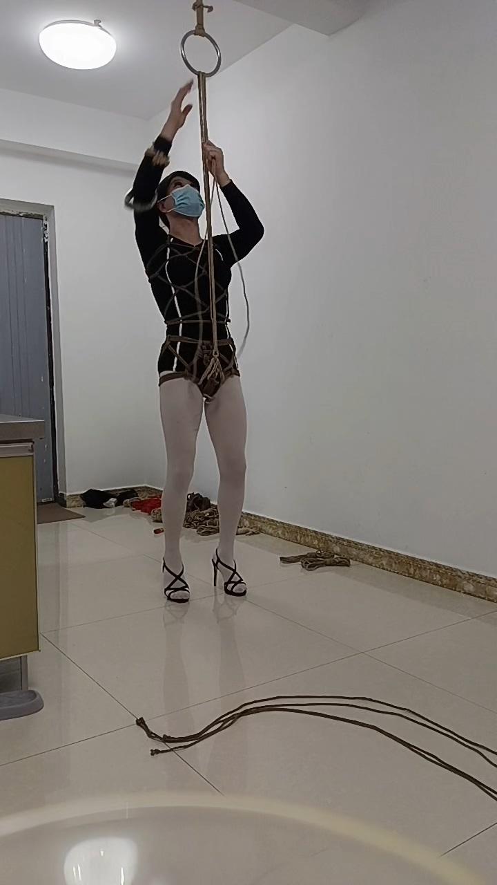 圣灵儿倒吊自缚全过程 想学习的可以参考一下-3