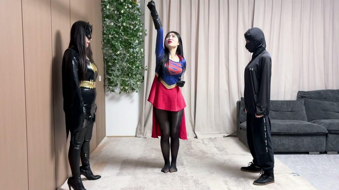 [女英雄研究所]李然&吴晗 女超人姐妹战败受辱下集 云雀定拍-2