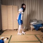 【花花】口球欧式直臂捆绑，转圈穿丝袜！