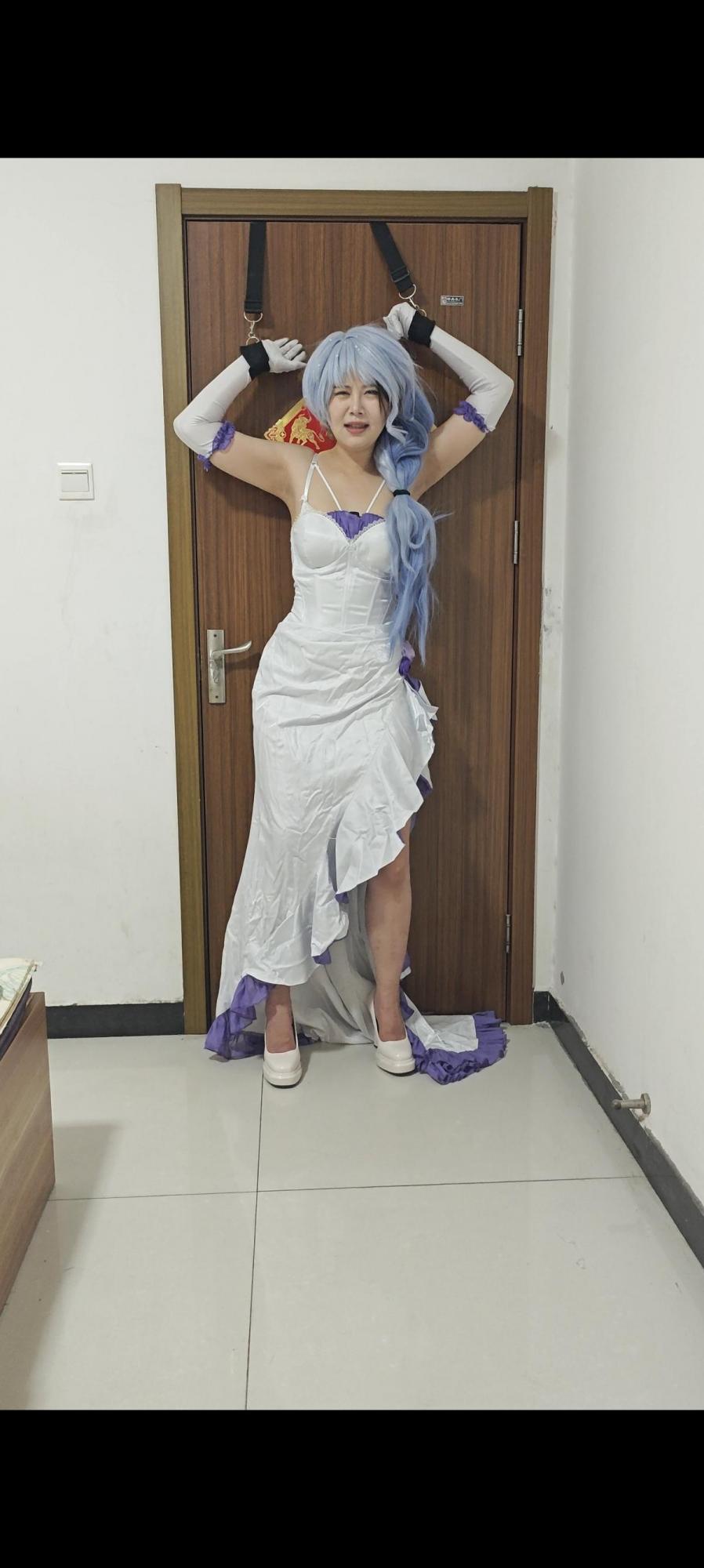 定拍转公映 知更鸟小姐被挠痒逼供 撸猫手套-4
