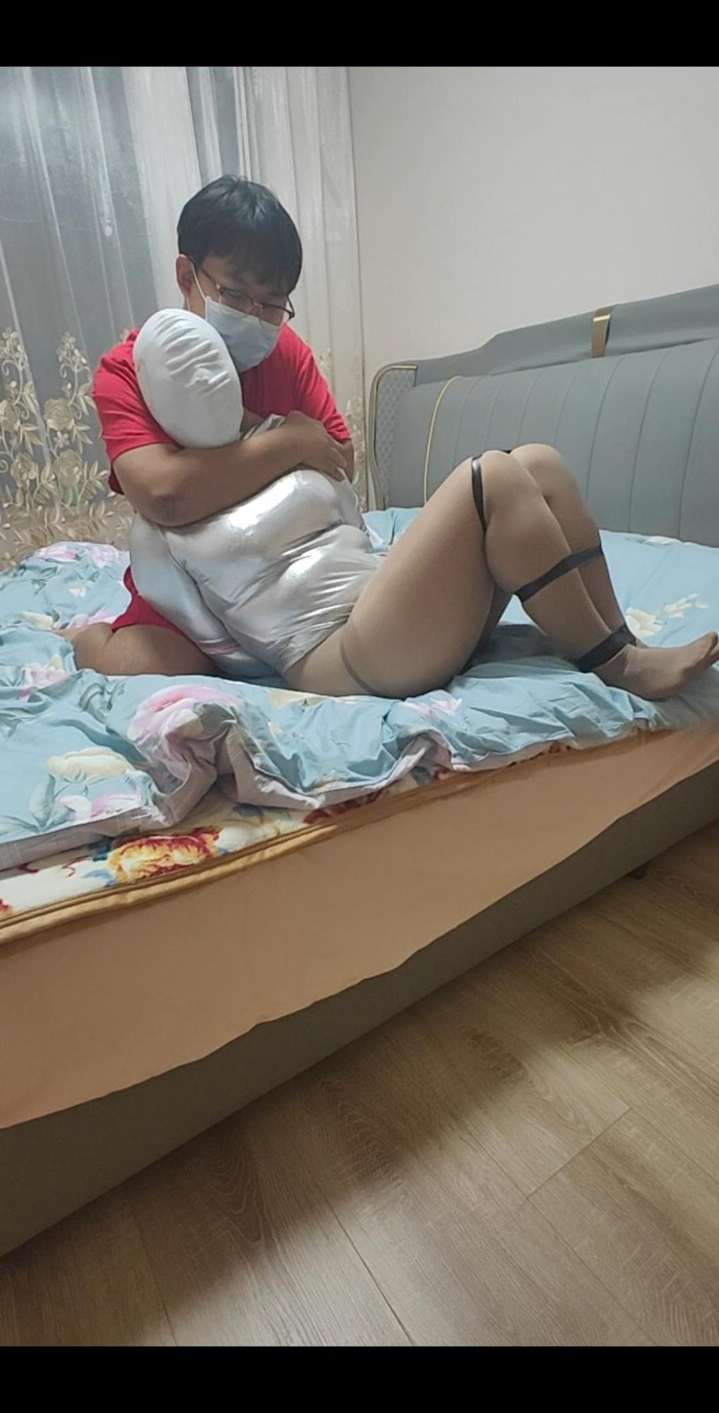 泳帽口球窒x玩弄，短暂晕厥（上）-5