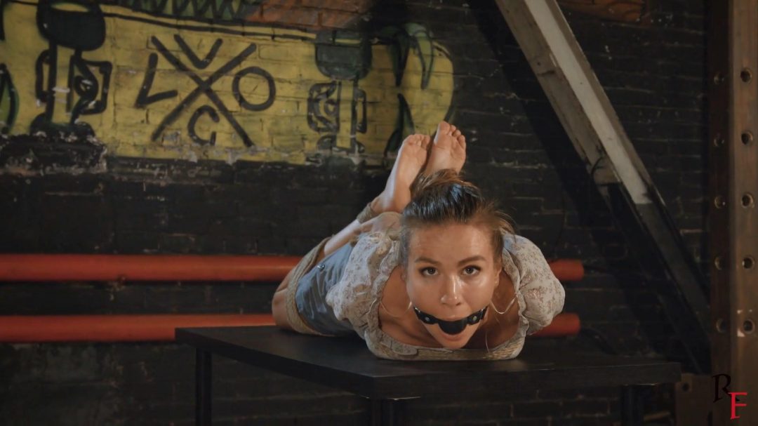 Yaroslava is tied up in rope hogtie-4 Yaroslava is tied up in rope hogtie-4