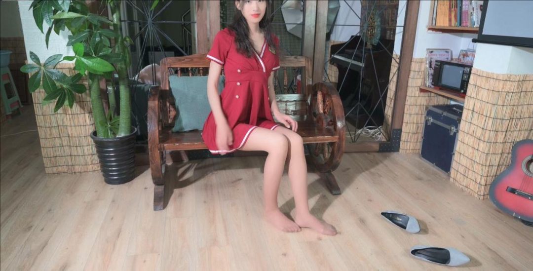 小凡丝袜高跟美腿绳艺展示-3