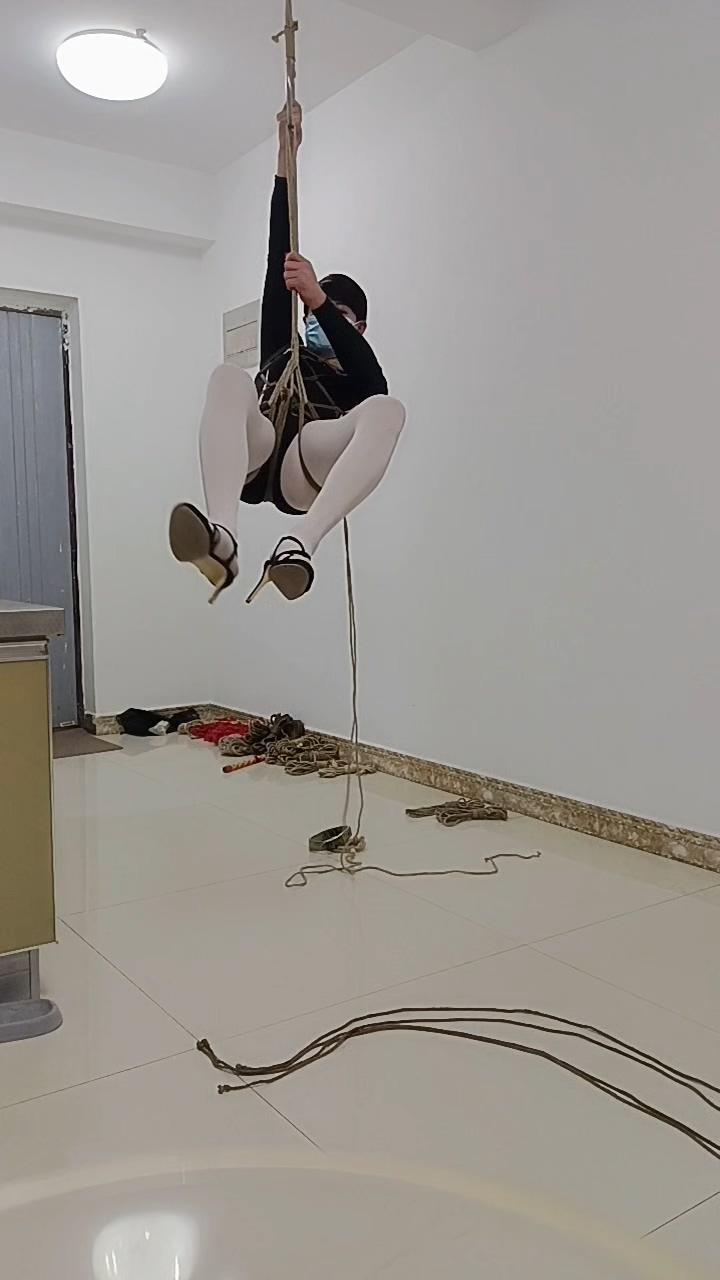 圣灵儿倒吊自缚全过程 想学习的可以参考一下-4