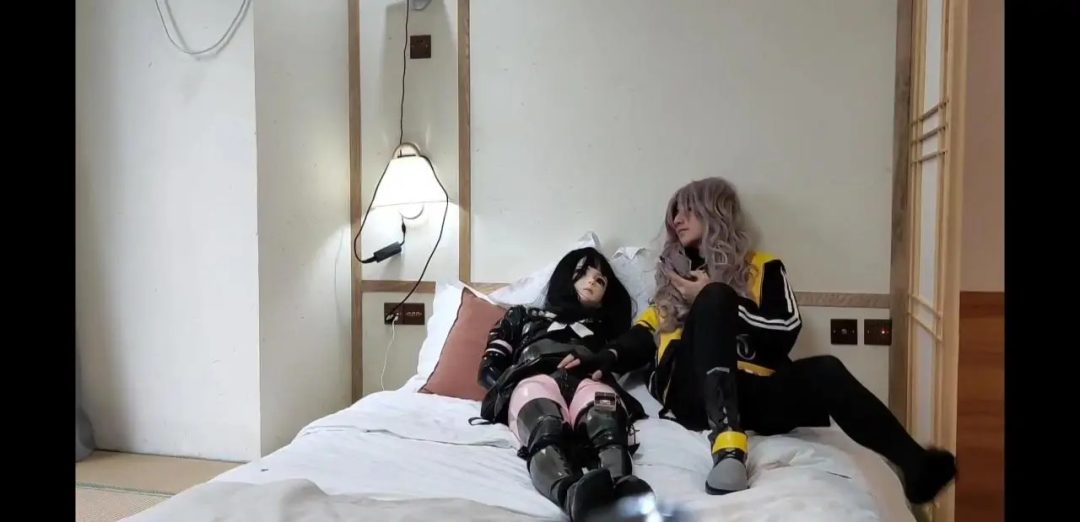 kigurumi胶衣捆绑电击放置tk调教-2