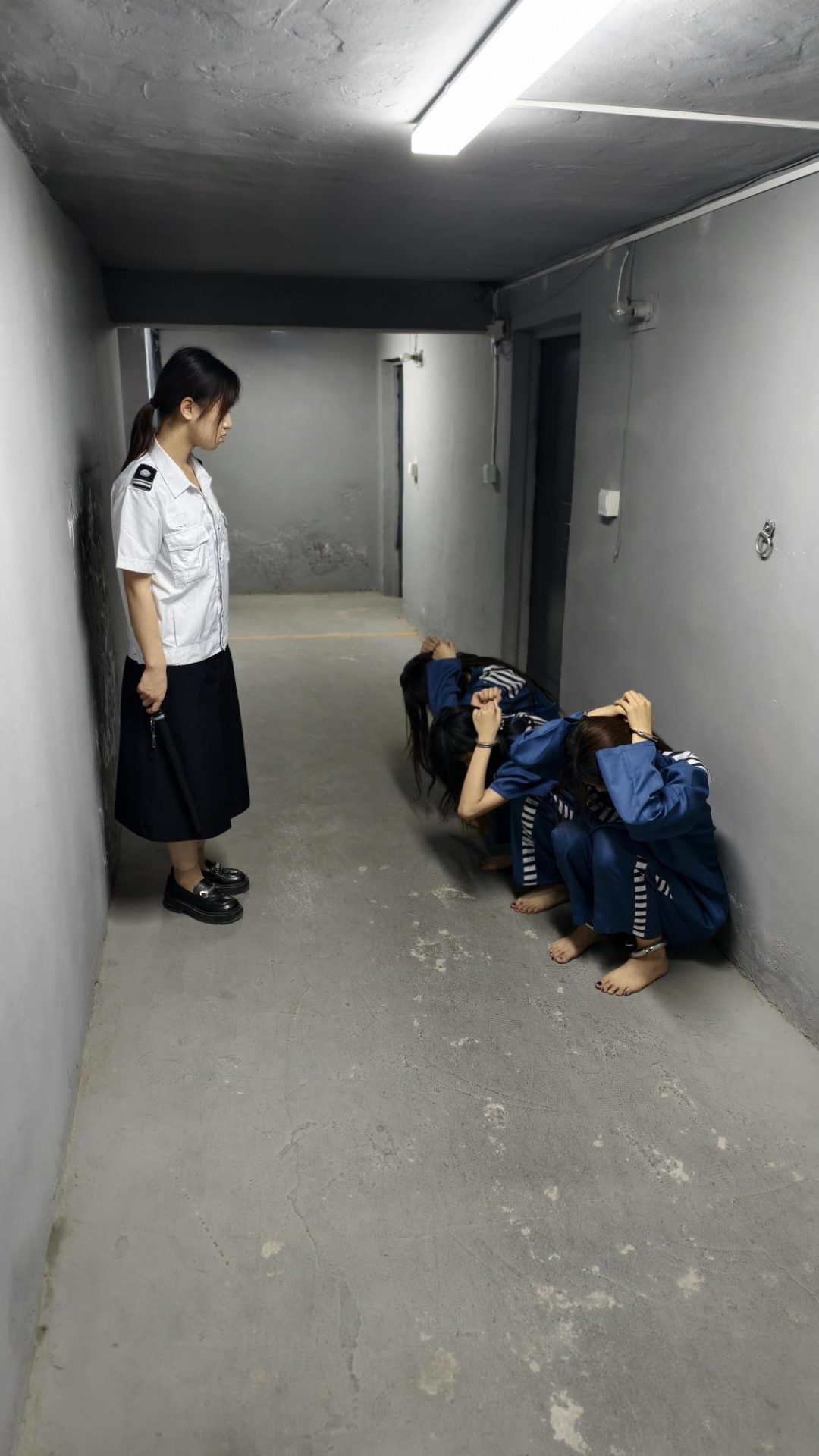 【忘忧社工作室】狱之花（下集） 周杰在狱中因自己是死刑犯的原因，很快就坐上狱霸老大，也收了非常衷心自己的小迷妹奶贝，不久因诈骗入狱的小点点也被分配到周杰所在的监室-6