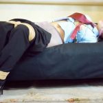 女律师的爱好 职业装 日式紧缚 股绳 并腿缚 乳夹