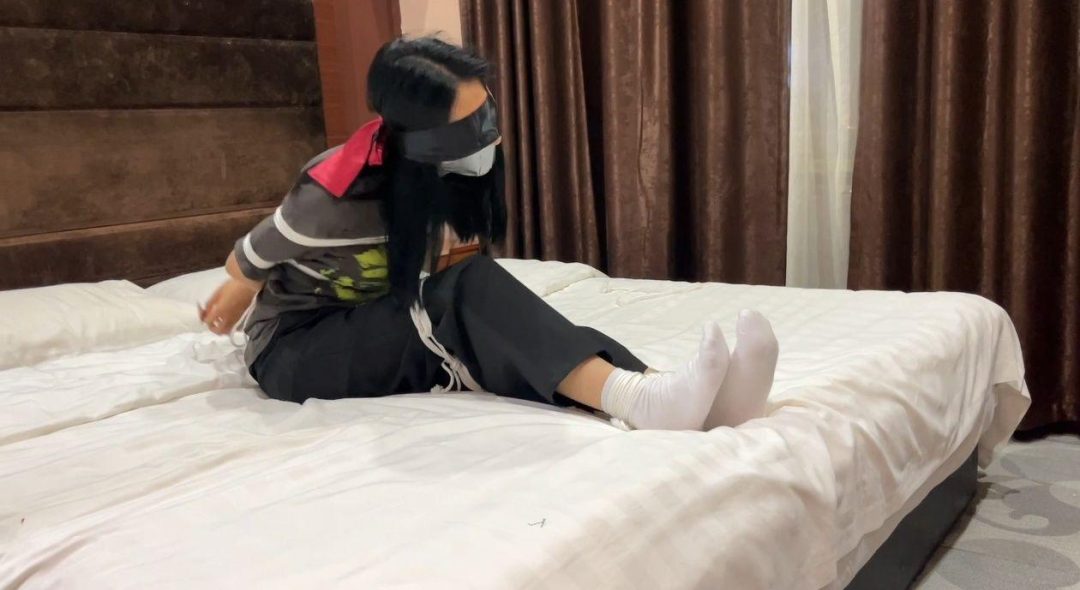 入室捆绑蒙眼堵嘴tk及座椅胶带捆绑-2