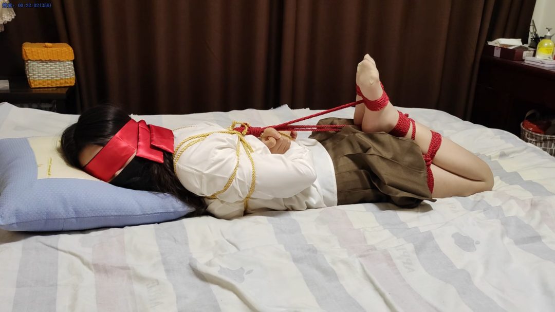 美女jk肉丝折腿驷马放置+tk+sp-4