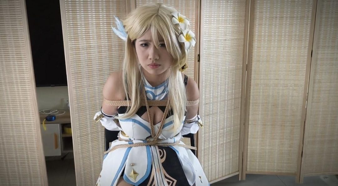 【禾一原创】cos原神 荧前去寻找派蒙 敌人骗荧派蒙被抓 荧无奈送绑 荧一步步落入圈套 等待荧的将是无尽的束缚-1 【禾一原创】cos原神 荧前去寻找派蒙 敌人骗荧派蒙被抓 荧无奈送绑 荧一步步落入圈套 等待荧的将是无尽的束缚-1